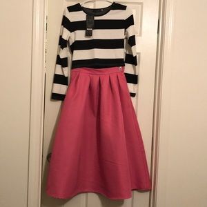 Crop Top and Midi Skirt